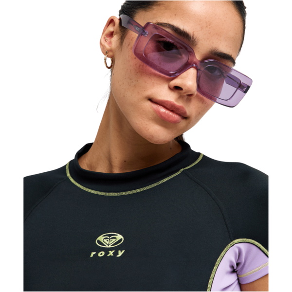 2026 Roxy Womens The Retro Essentials Crop Top ERJWR03957 - Viola